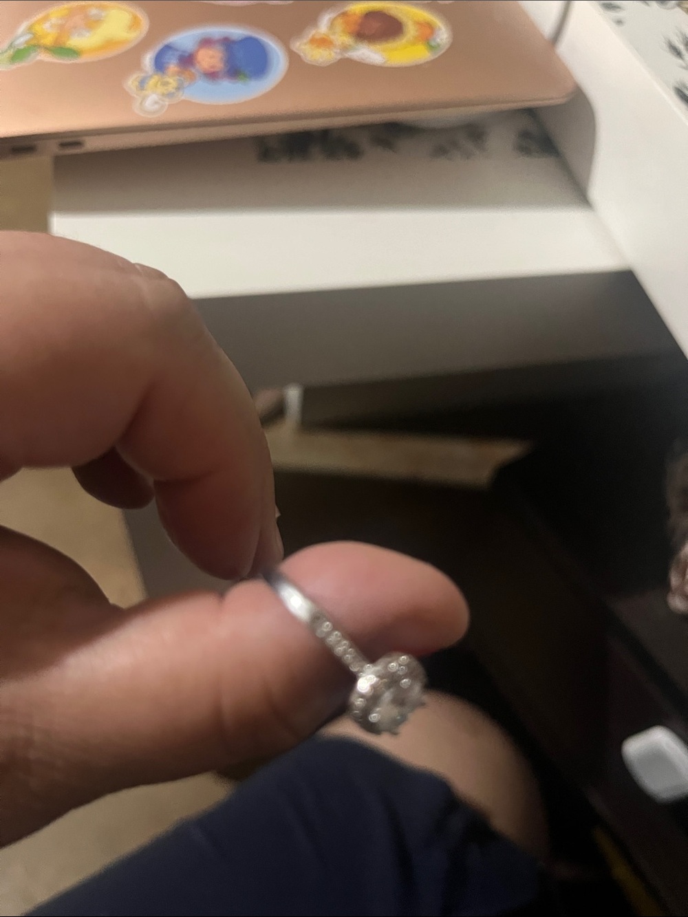 Silver ring - Picture 3 of 3